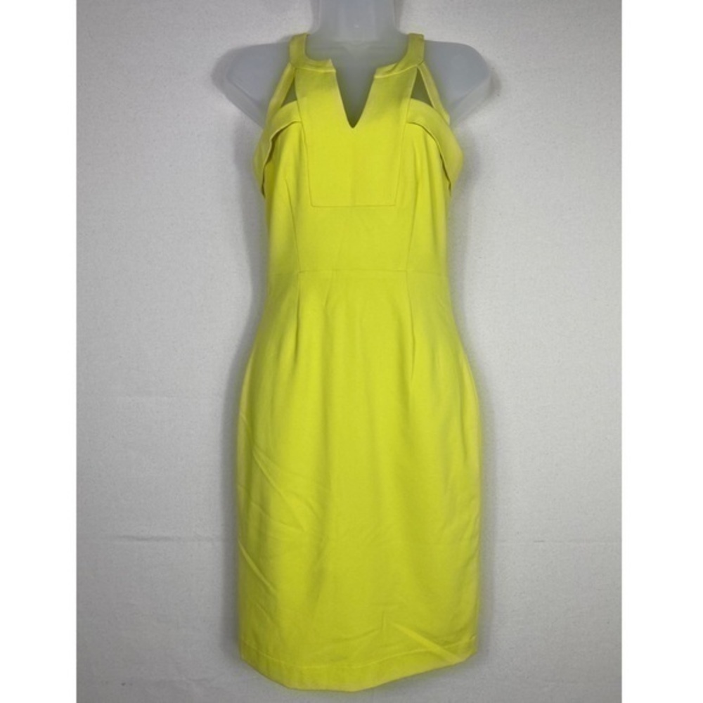 BCBGMAXAZRIA | Lime Green Mini Dress